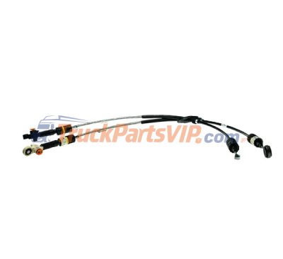 Transmission Double Shift Cable, 1S4Z-7E395-HA, YS4Z7E395HA, YS4Z7E395HB‌, 4L3Z-7E395-BA