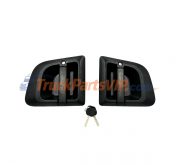 Truck X3000 Outer Door Handle Assembly, DZ14251340041, DZ14251340042, DZ14251340011, DZ14251340012, DZ14251340023, DZ14251340024, DZ13241340150, DZ1642340065, DZ93189340010