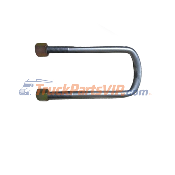Rear Leaf Spring U-Bolt, DZ9118520024, DZ9118520124, DZ90129520124, DZ91259520024, DZ93259520124, DZ95259520124, DZ9114520124, DZ9112520124, DZ9518520124, 199014520124, 199012520124, DZ9118520025, DZ9118520125, DZ93259520125, DZ95319520807, DZ91259527024