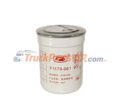 Diesel Fuel Filter, Fuel Water Separator Filter, F1170-061, PC201024-2602, X191195, X191195, 1681350380, 16813-50380, TF93618, HIFI SN35040, MEXAFILTER ELG5722, Changan Kaicene F70 Diesel Fuel Filter, Changan Hunter Pickup Fuel Filter