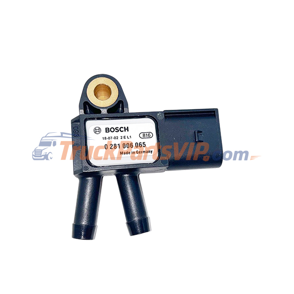 DPF Differential Pressure Sensor, Exhaust Differential Pressure Sensor, 0281006065, 0281006066, 0281006214, 0281006005, 0281006122, 0281006207, 0281006208, 0281002925, A0071536028, 0071536028, L0125080108A0, DPS11, DPS00014, 70668203, V30-72-0815