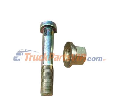 Delong X3000 Truck Rear Wheel Stud With Nut, 81.45501.0083, DZ9100410129, 712W45501-0143, 3103070-4E-FT4, 81.45501.0102, DZ9112340123, 81455010083