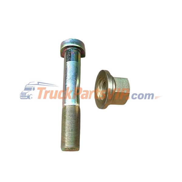 Delong X3000 Truck Rear Wheel Stud With Nut, 81.45501.0083, DZ9100410129, 712W45501-0143, 3103070-4E-FT4, 81.45501.0102, DZ9112340123, 81455010083