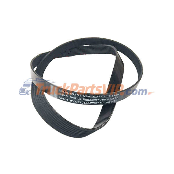Diesel Engine Ribbed Belt, Tianlong Truck Engine Fan Belt, 3288475, 8PK1725, C3288475, 8PK1727, C3911620, 3911620, 8PK1720, 8PK1730, 8PK1715, 8PK1735, 3288424