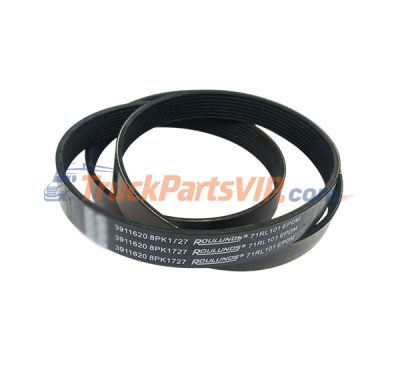 Truck Fan Belt, Diesel Engine Ribbed Belt, 8PK1727, C3911620, 3911620, 3911620, 8PK1725, 8PK1730, 8PK1720, 8PK1735, C3911621, C4988426, C3974636, 8PK1740
