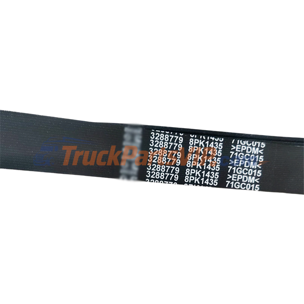 Engine V-Ribbed Fan Belt, C3288779, 8PK1435, 3288779, 3929330, 3290062, 3911568, 8PK1438