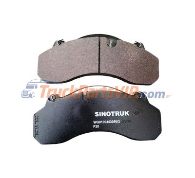 HOWO Truck Front Disc Brake Pad, Truck Brake Lining, WVA29438, WG9100443050, WG91004430501, 183876LA.03/09, 61560040049, AZ9100443050, WG9100440029, WG9100443030, WVA29125, WVA29174
